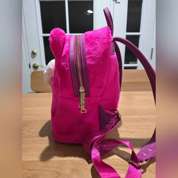 Pixar Lotso Loungefly Pink Bear Backpack display picture 1